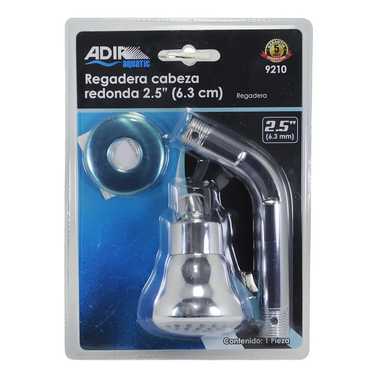 Regadera Adir Redonda 2.5" - La Nueva Eléctrica 1