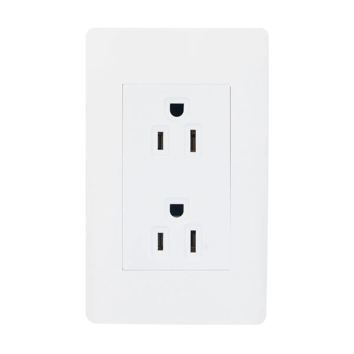 Placa Lucek Duplex Blanco - La Nueva Eléctrica 1