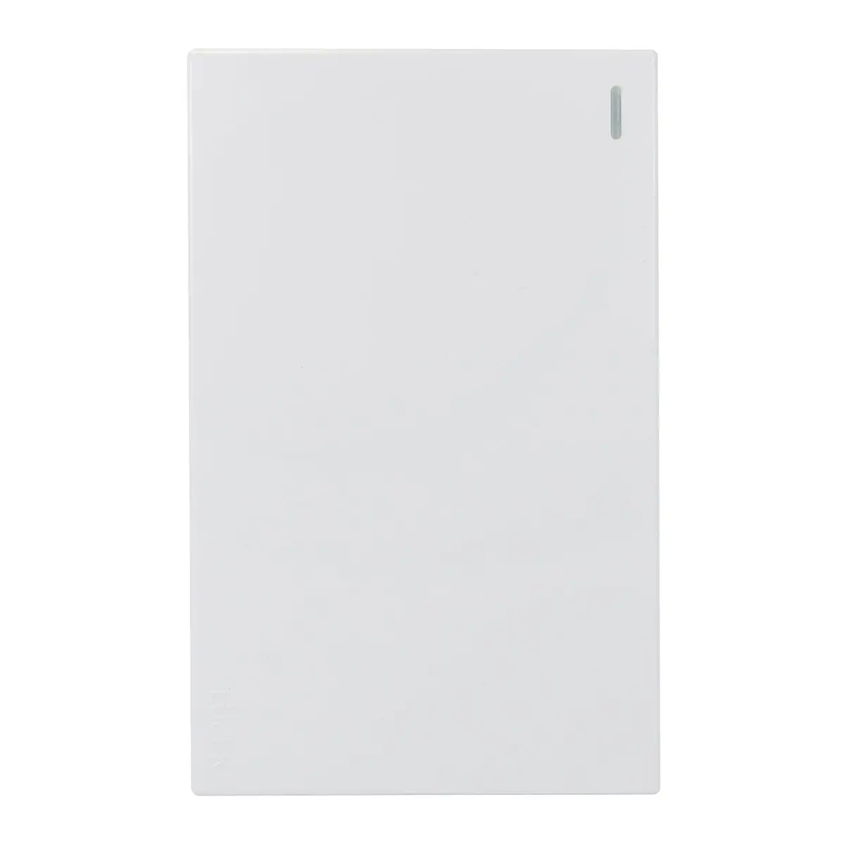 Placa Lucek Flat 1 Apagador Sencillo Blanca - La Nueva Eléctrica 1