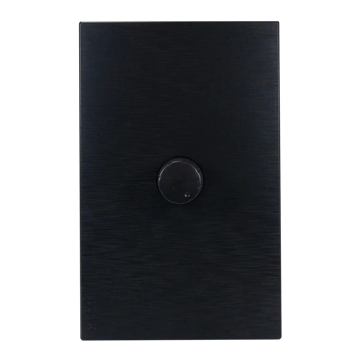 Placa Lucek Flat Dimmer Negra - La Nueva Eléctrica 1