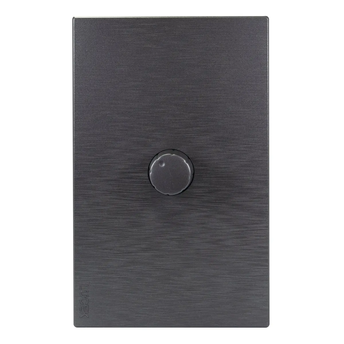 Placa Lucek Flat Dimmer Plata - La Nueva Eléctrica 1
