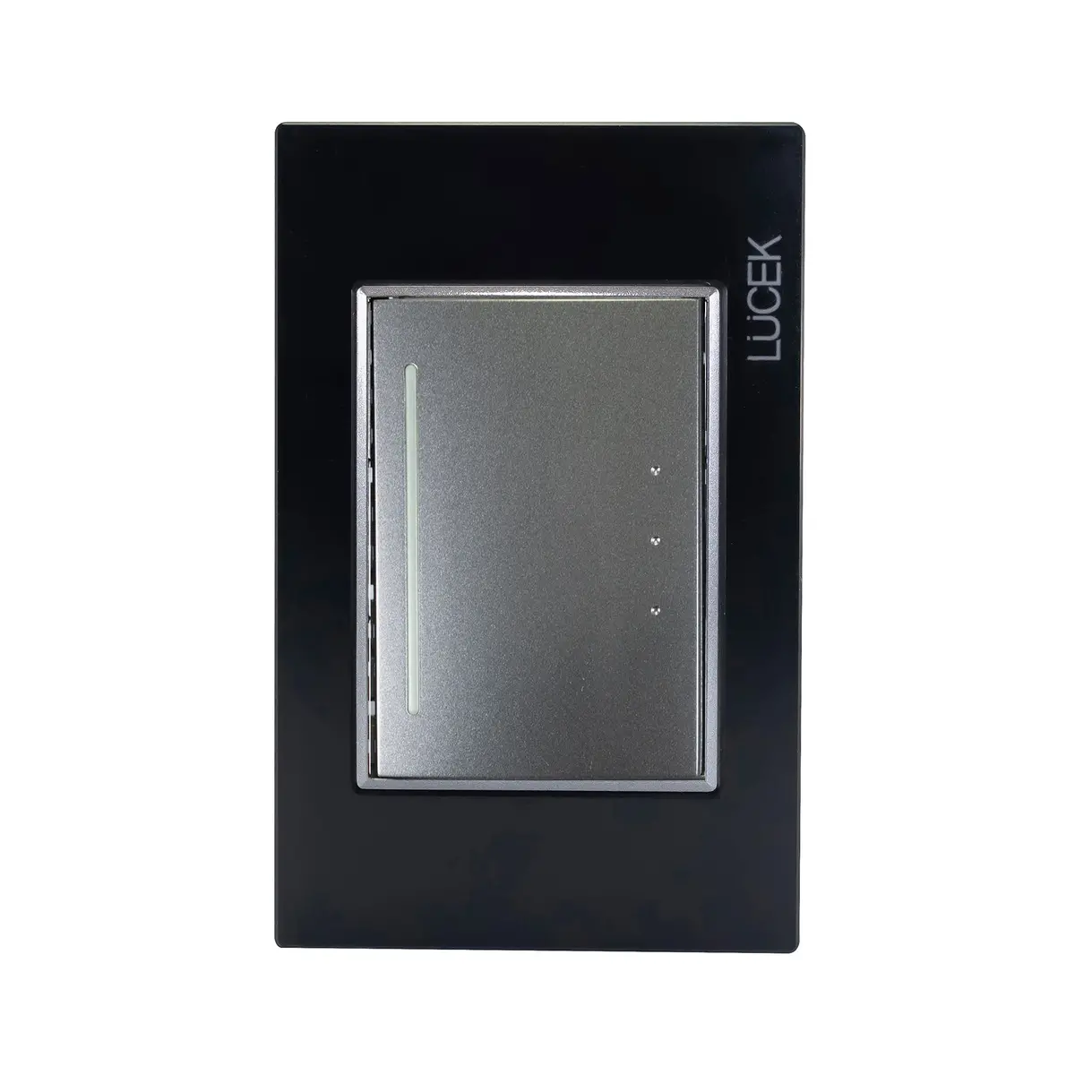Placa Lucek Colors Apagador Escalera Negro - La Nueva Eléctrica 1