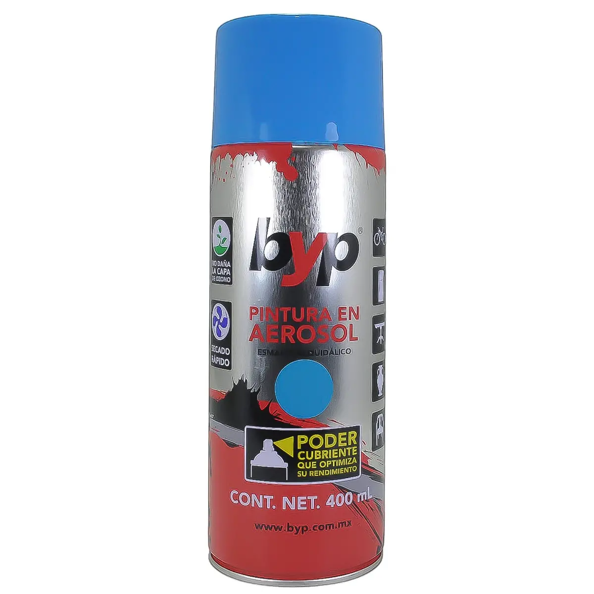 Aerosol Byp Azul Claro - La Nueva Eléctrica 1