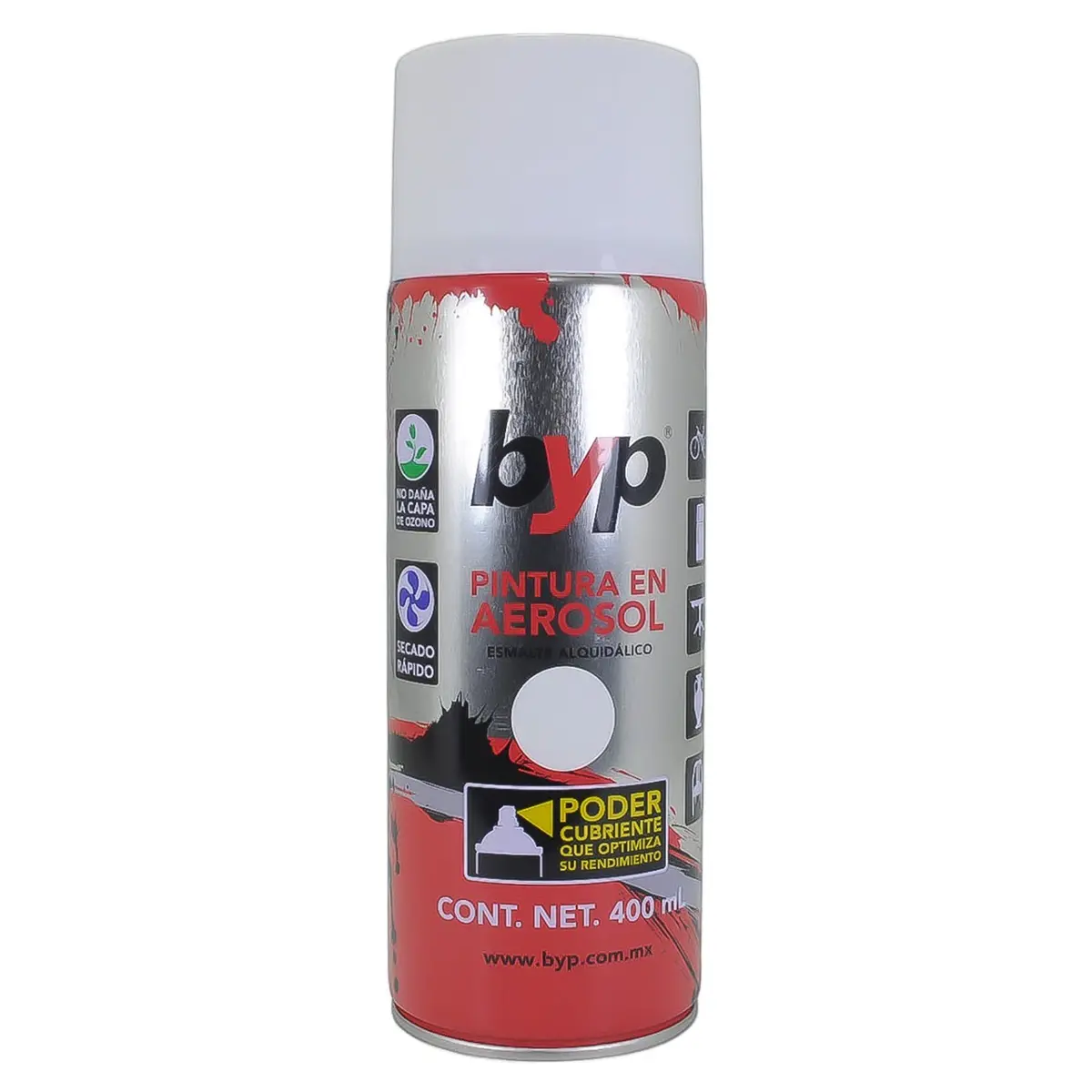 Aerosol Byp Blanco Brillante - La Nueva Eléctrica 1