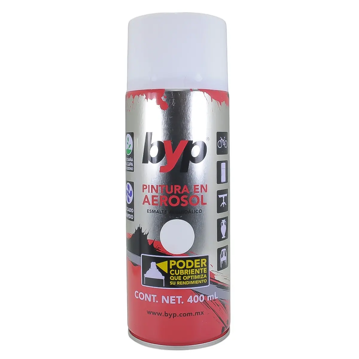 Aerosol Byp Blanco Mate - La Nueva Eléctrica 1