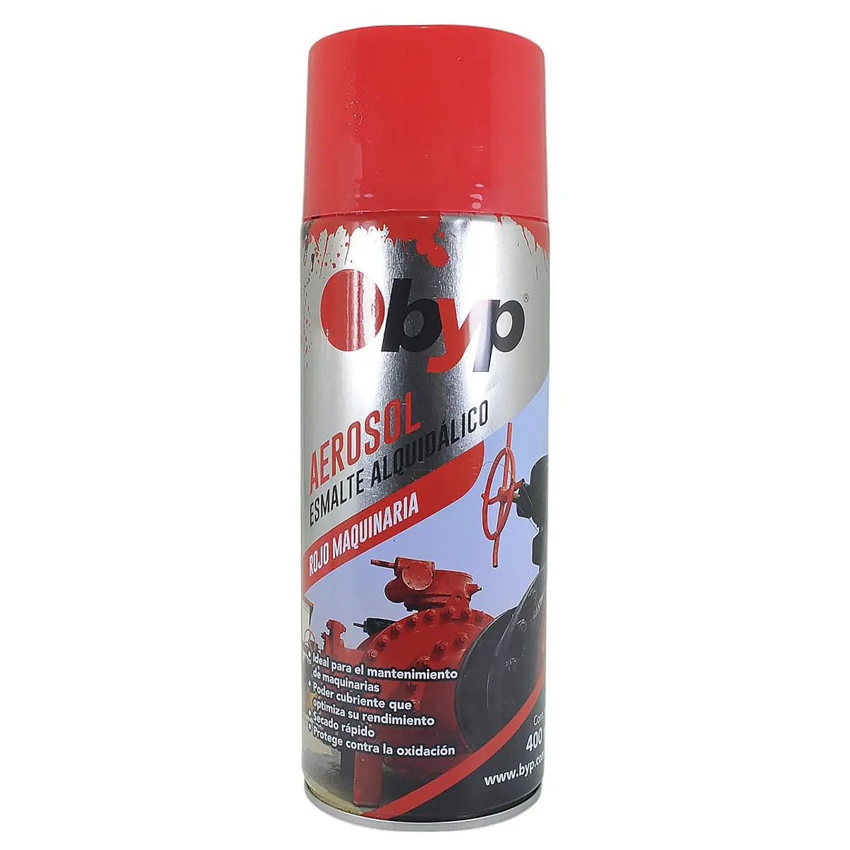 Aerosol Byp Rojo Maquinaria - La Nueva Eléctrica 1