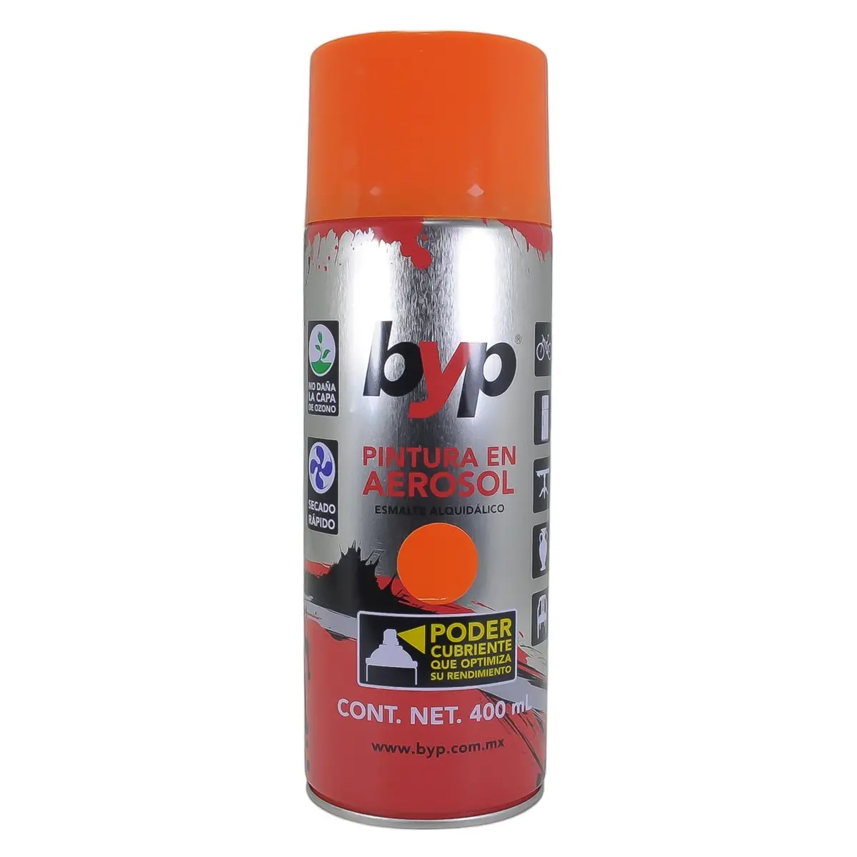 Aerosol Byp Naranja - La Nueva Eléctrica 1