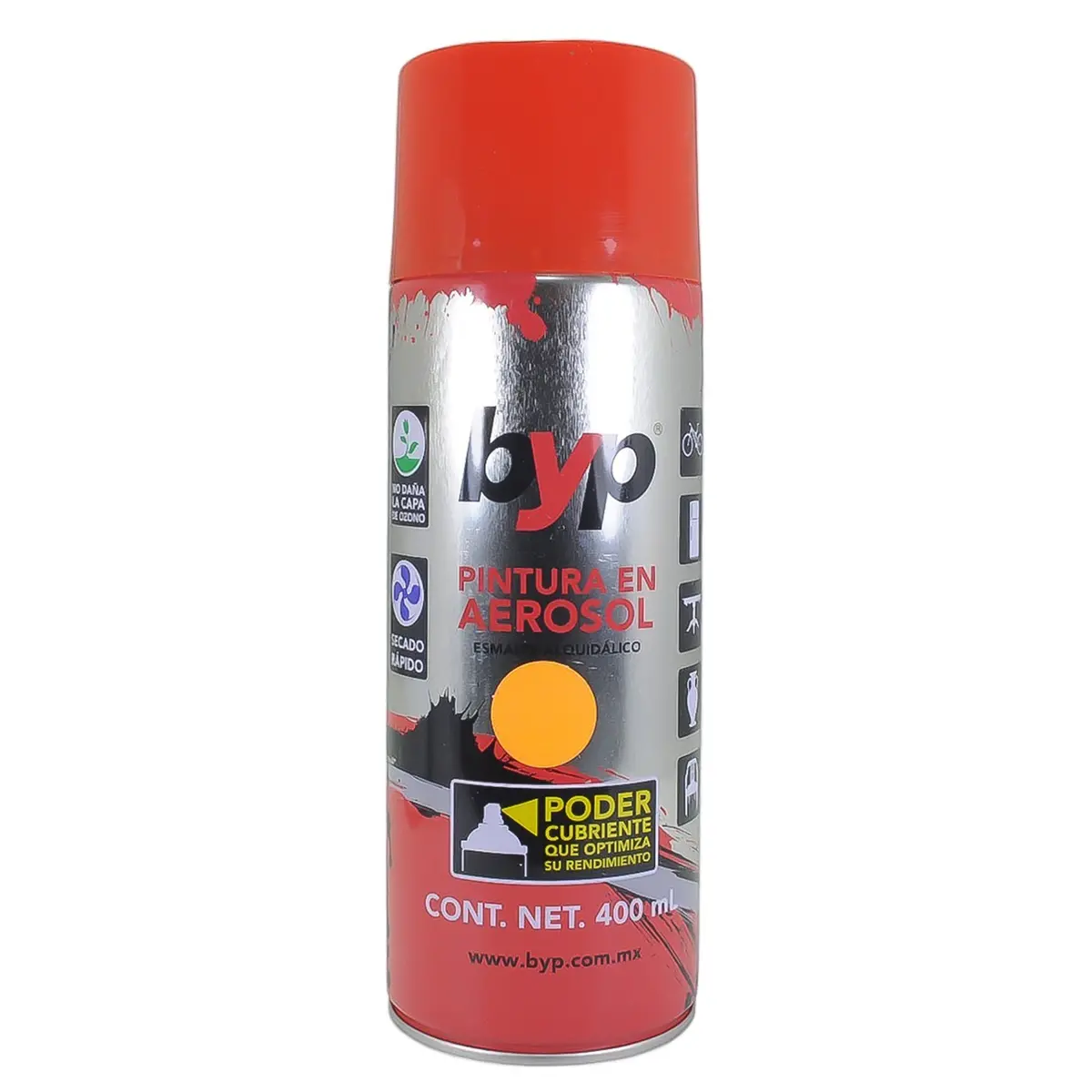 Aerosol Byp Naranja Fluorescente - La Nueva Eléctrica 1