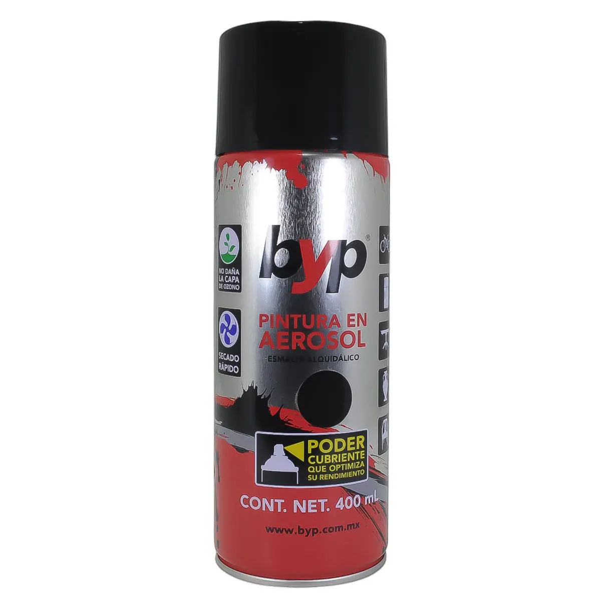 Aerosol Byp Negro Alta Temperatura - La Nueva Eléctrica 1