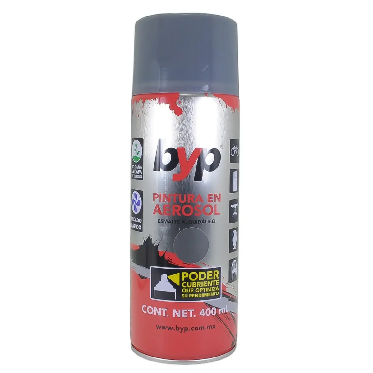 Aerosol Byp Primer Gris - La Nueva Eléctrica 1