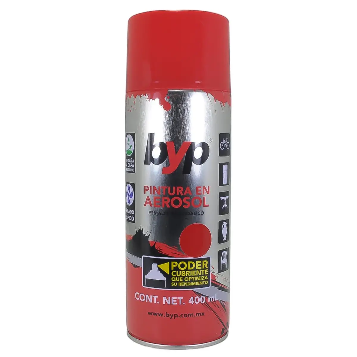 Aerosol Byp Rojo Bermellón - La Nueva Eléctrica 1