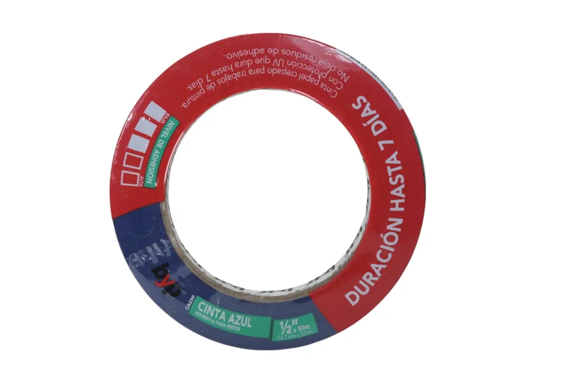 Cinta Byp Azul Pintor 1/2" X 50 M - La Nueva Eléctrica 1
