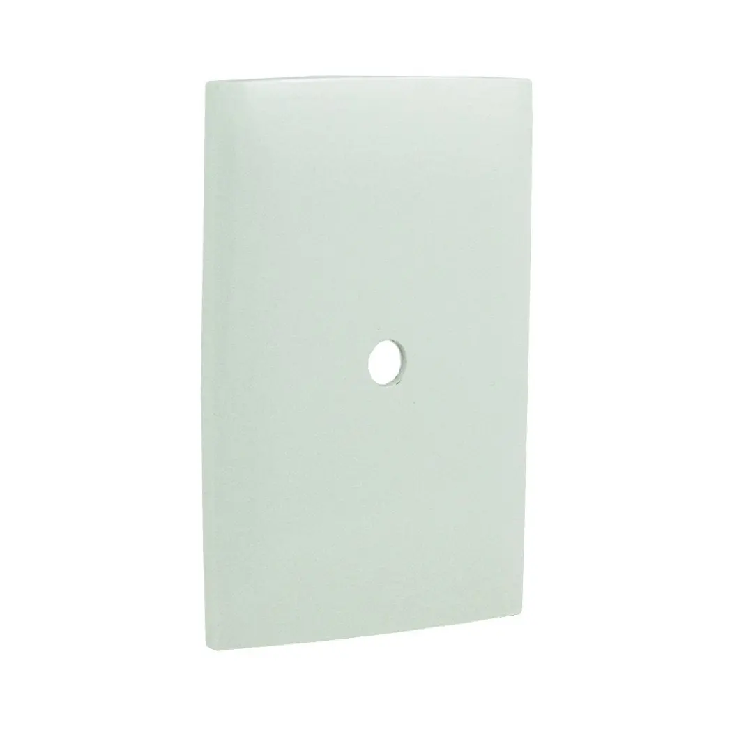 Placa Leviton Cien Pasacable Blanca - La Nueva Eléctrica 1