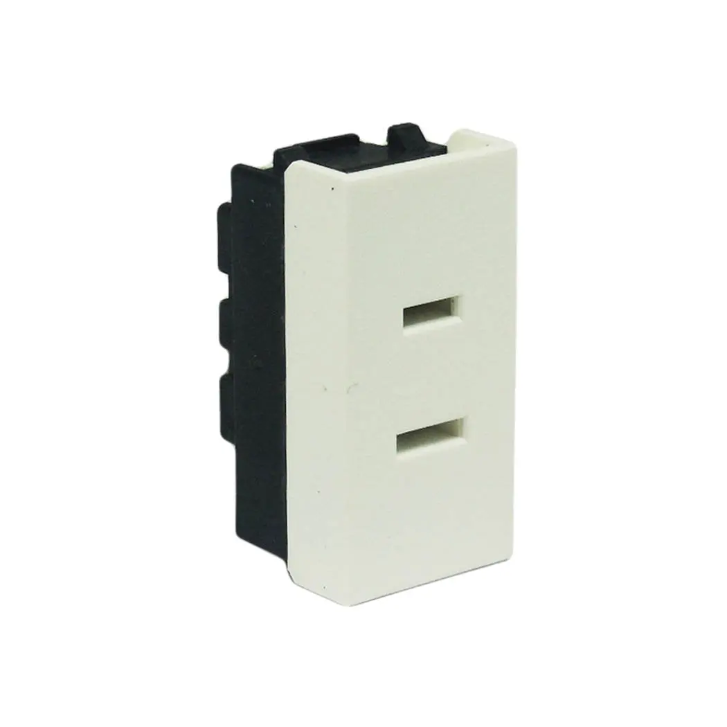 Contacto Leviton Cien Sencillo Blanco - La Nueva Eléctrica 1
