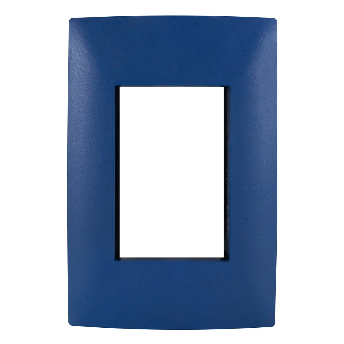 Placa Leviton Cien 3 Módulos Azul Mate - La Nueva Eléctrica 1