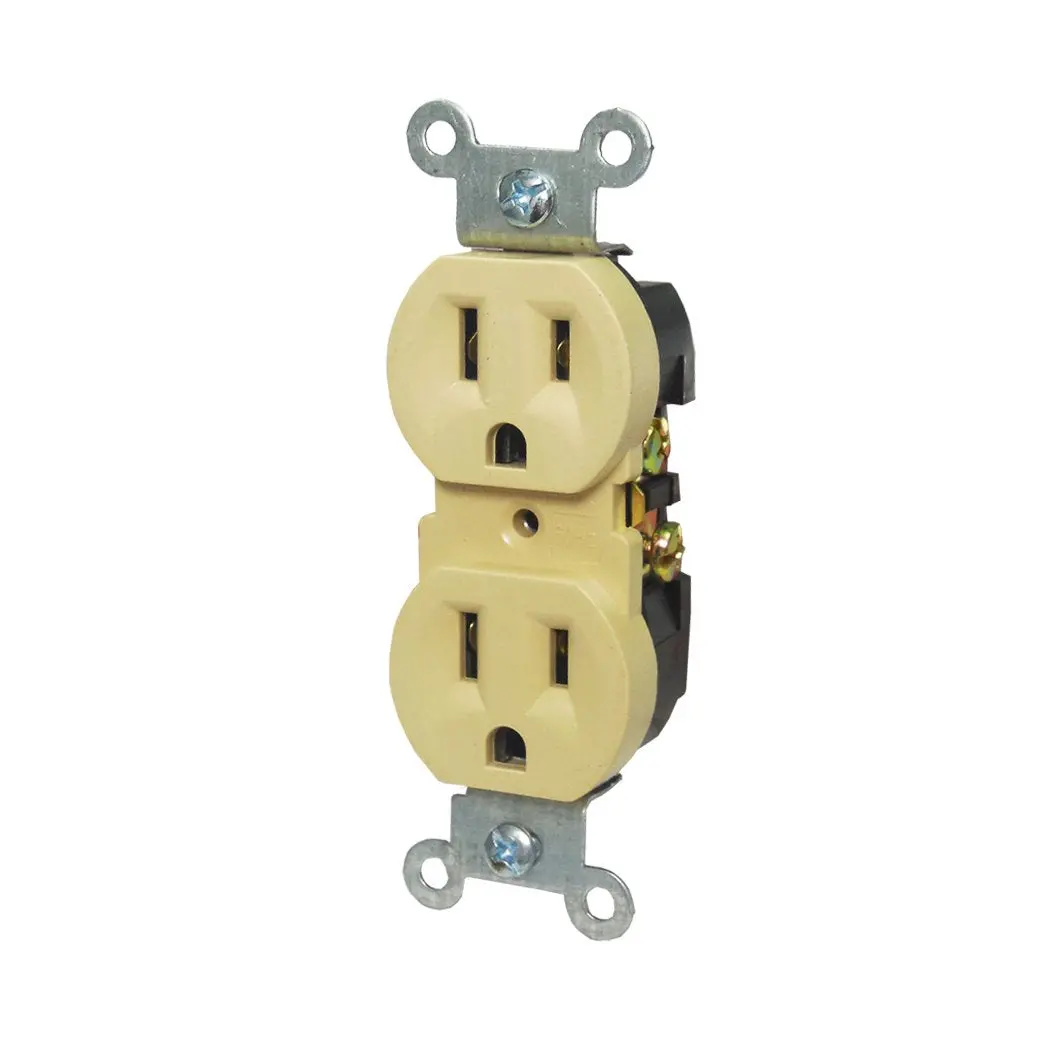 Contacto Lummi Duplex Oculto Marfil - La Nueva Eléctrica 1