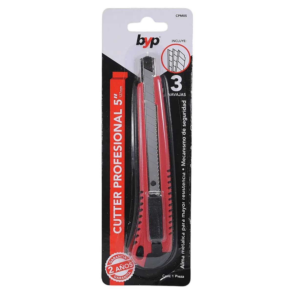 Cutter Byp Profesional 5" Con Alma Metálica - La Nueva Eléctrica 1