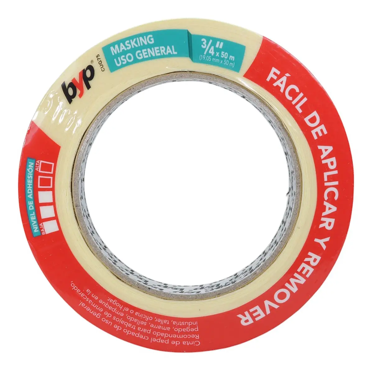 Cinta Byp Uso General 3/4" X 50 M - La Nueva Eléctrica 1