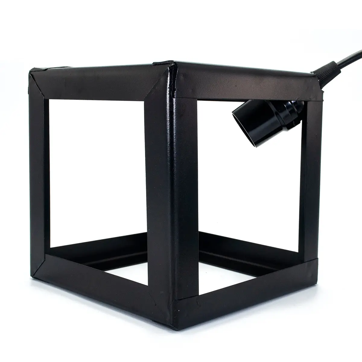 Candil Eco Vintage Cubo Negro - La Nueva Eléctrica 1