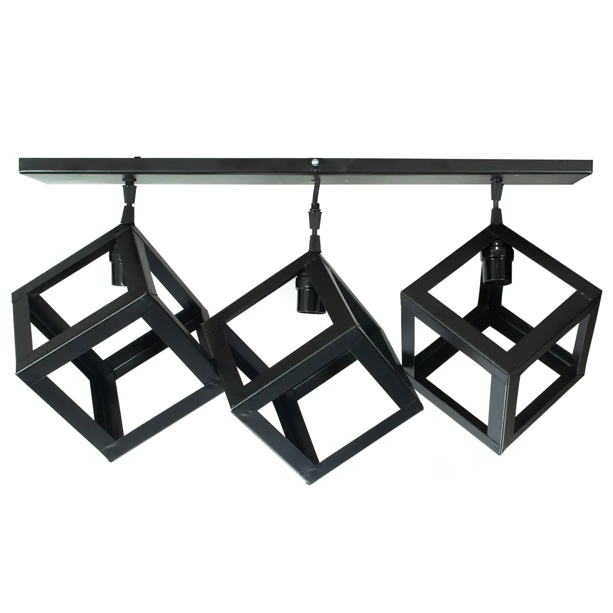 Candil Eco Vintage Riel Cubo - La Nueva Eléctrica 1