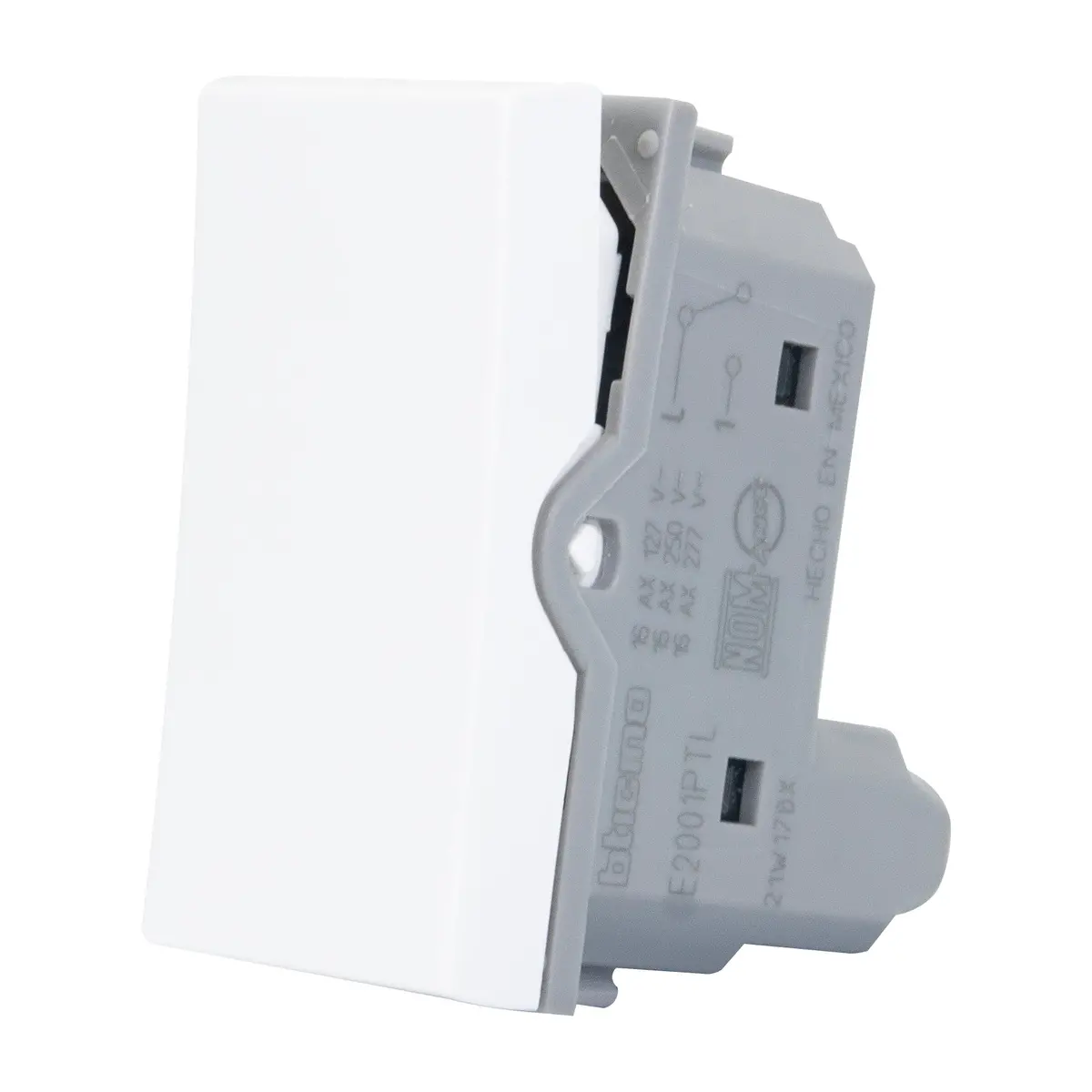 Apagador Bticino Modus Pro Escalera Blanco - La Nueva Eléctrica 1