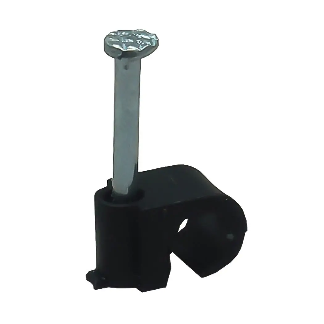 Grapa Samy Redonda 7-10 C/100 Piezas Negra - La Nueva Eléctrica 1