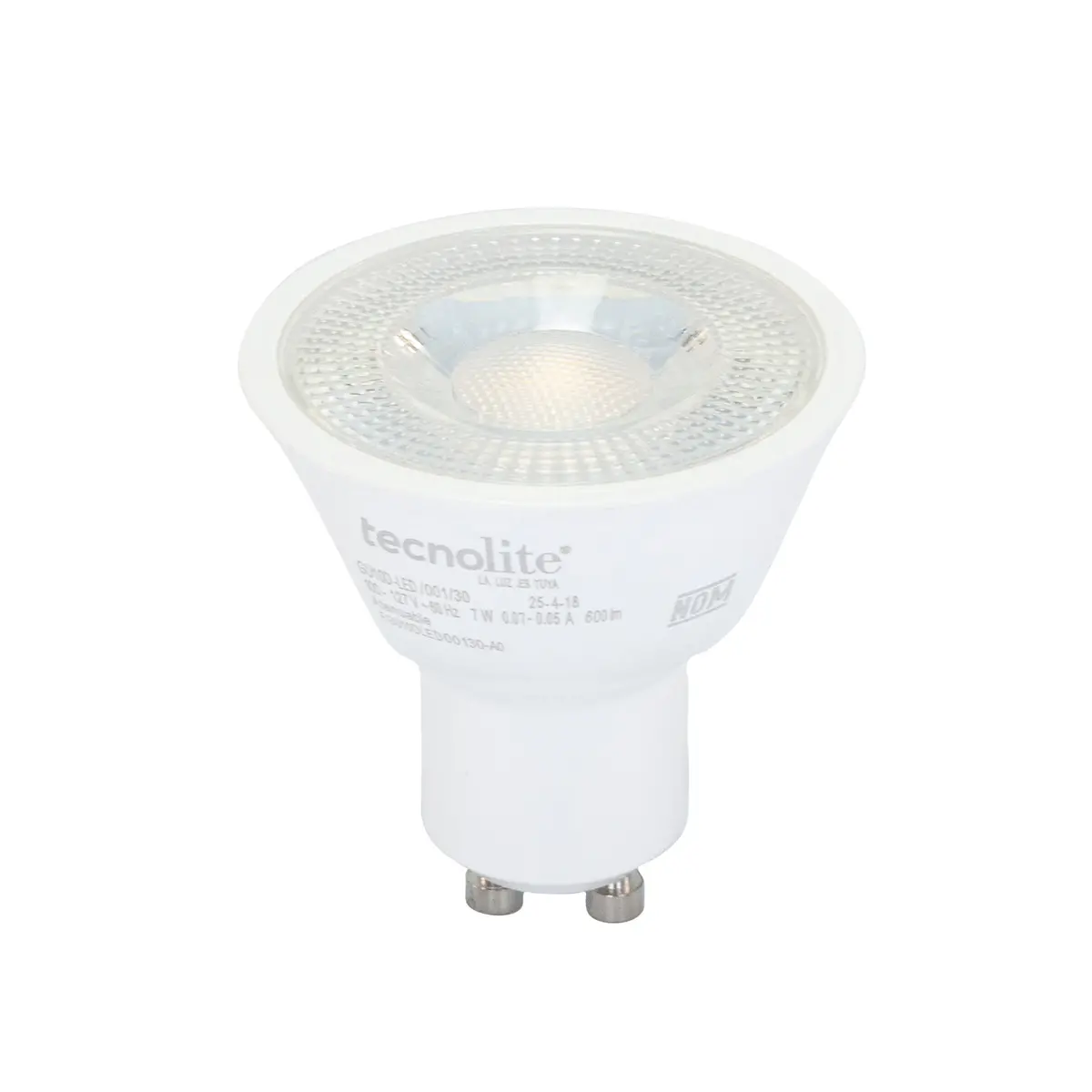 Foco Tecno Lite Led Gu-10 7W 10-127V 30K Gu10d-Led/001/30 - La Nueva Eléctrica 1
