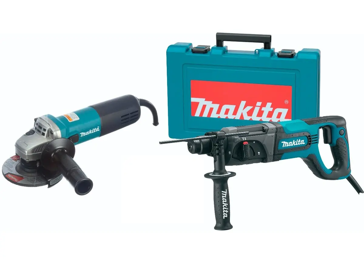 Martillo Perforador/Esmeriladora Combo Con 9557Nh - La Nueva Eléctrica 1
