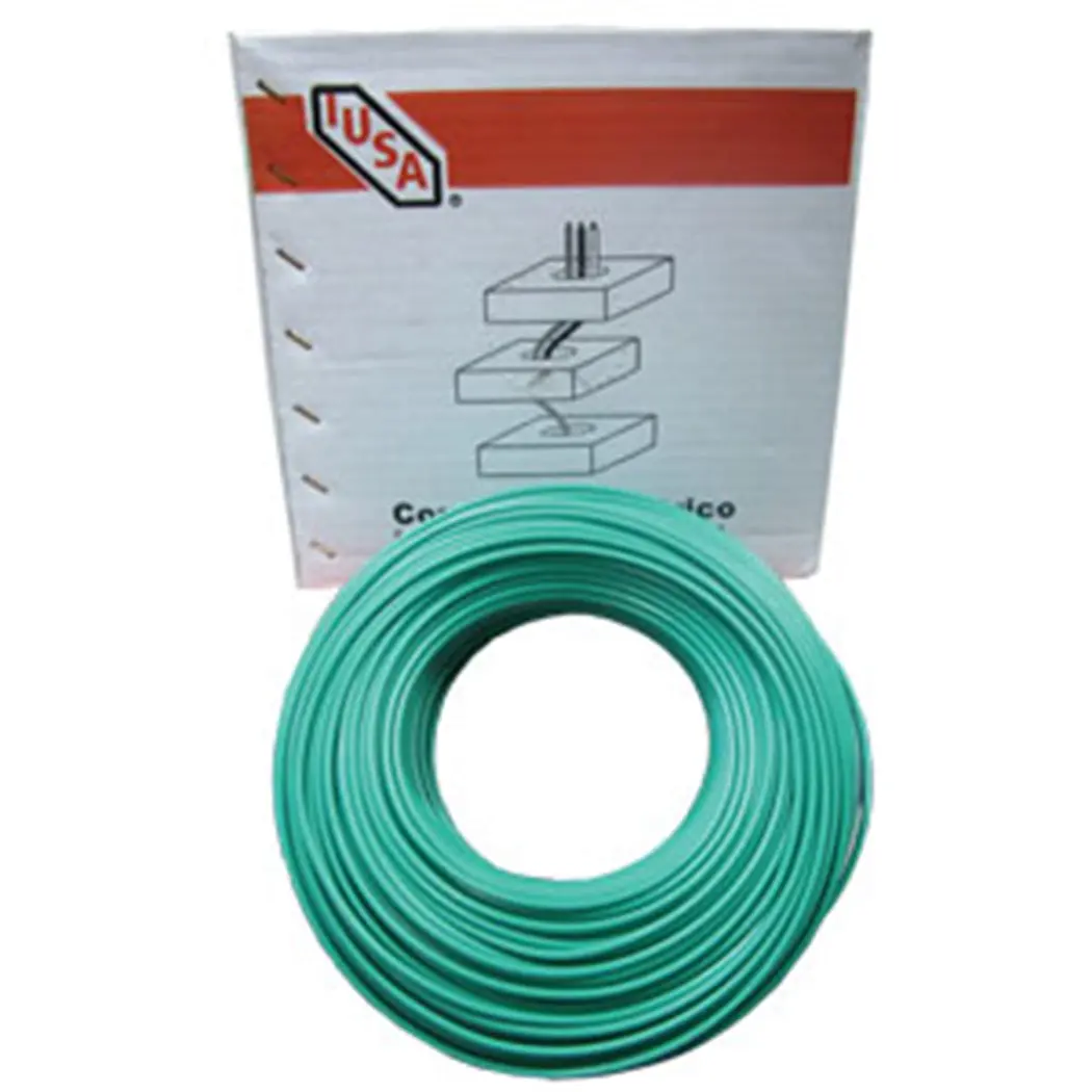 Cable Iusa Calibre 14 Verde - La Nueva Eléctrica 1
