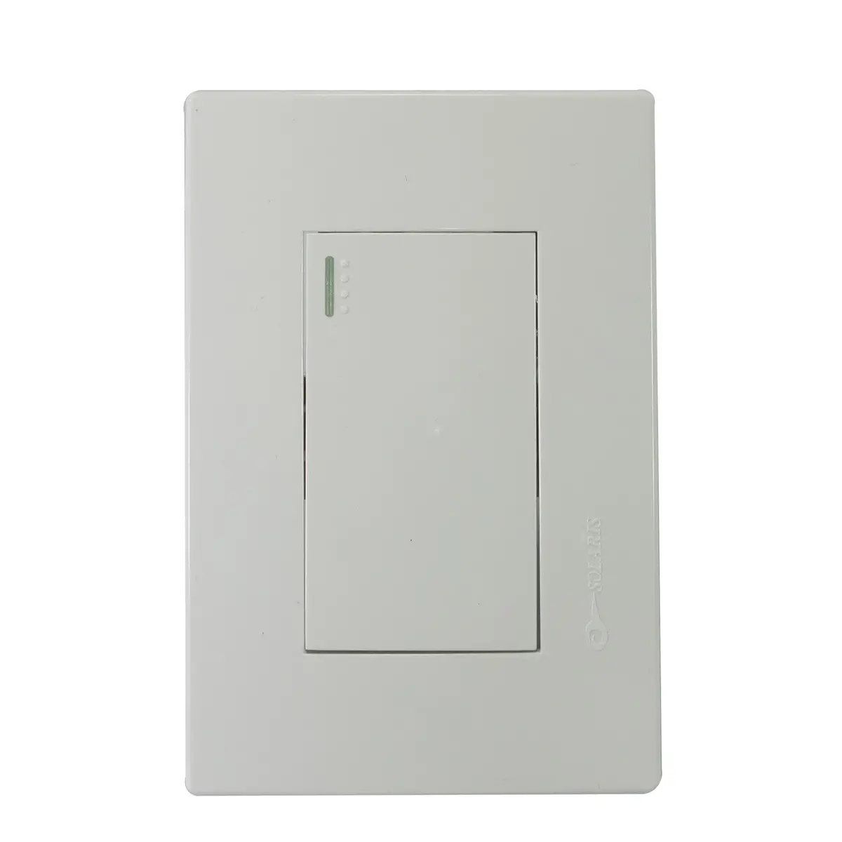 Placa Solaris Lisa 1 Apagador Escalera O Sencillo - La Nueva Eléctrica 1