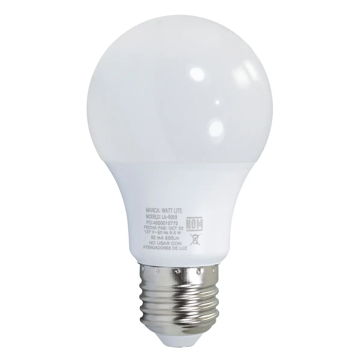 Foco Watt Lite Led 8.5W Tipo Phillips - La Nueva Eléctrica 1