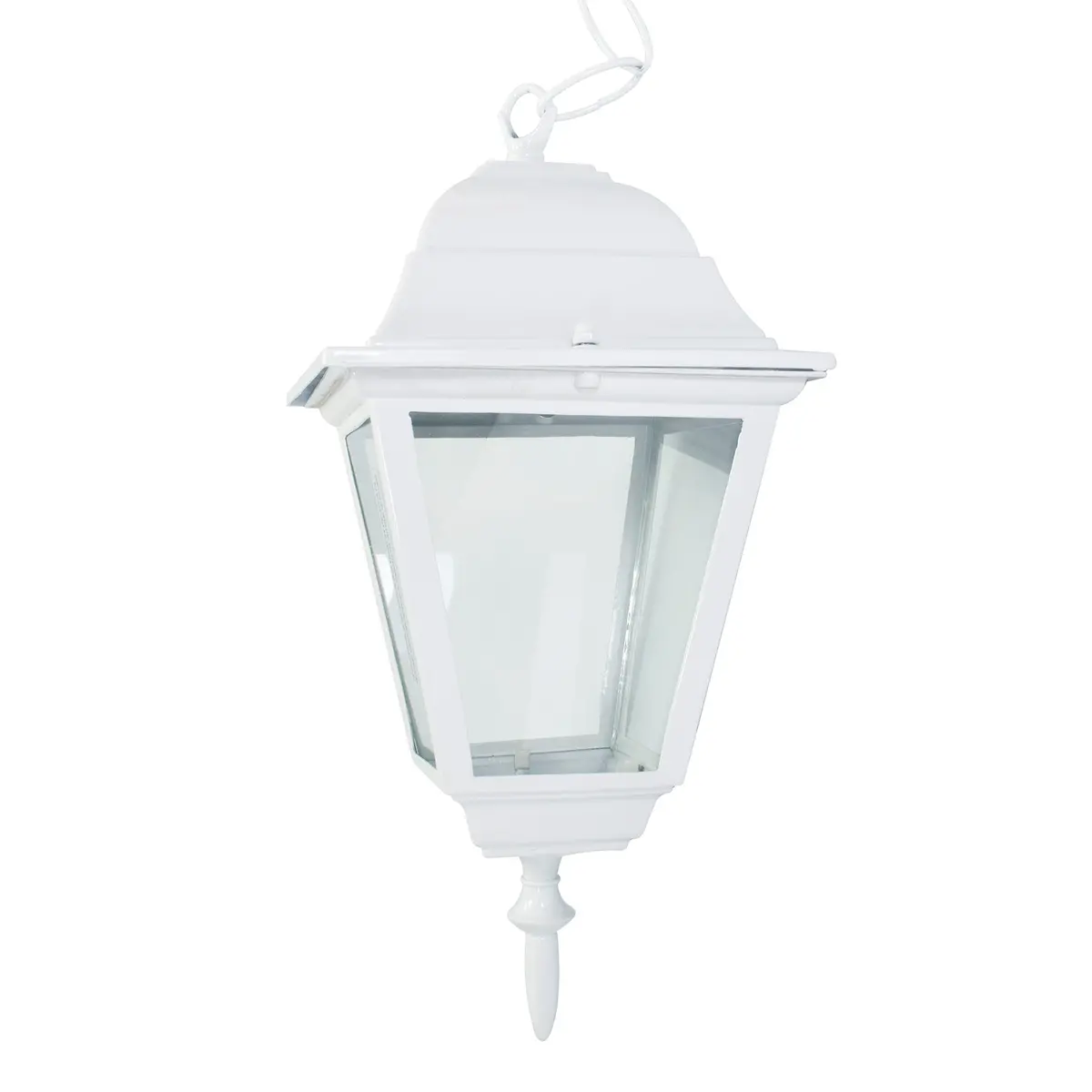 Farol Kley Colgante Rústico Blanco - La Nueva Eléctrica 1
