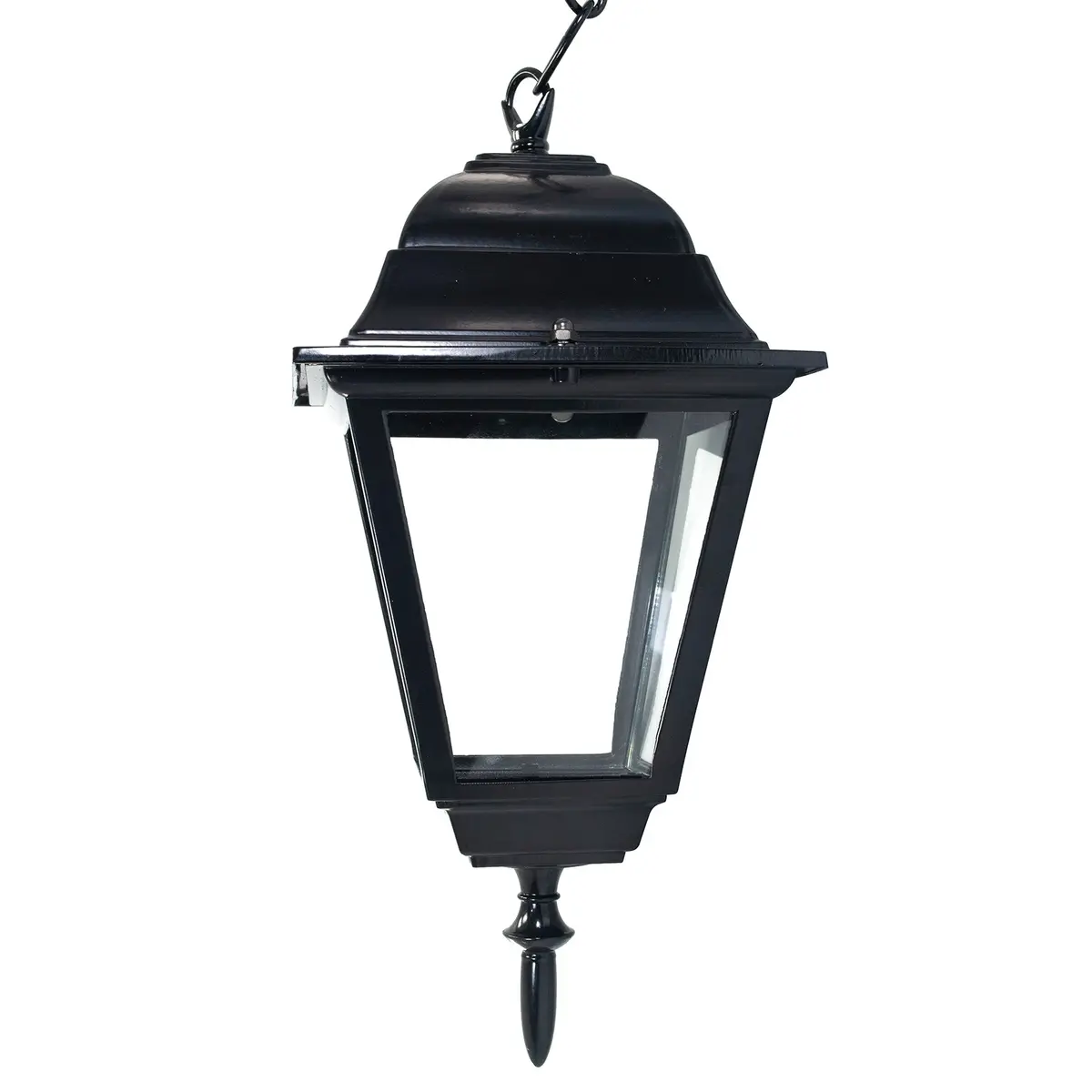 Farol Kley Colgante Rústico Negro - La Nueva Eléctrica 1