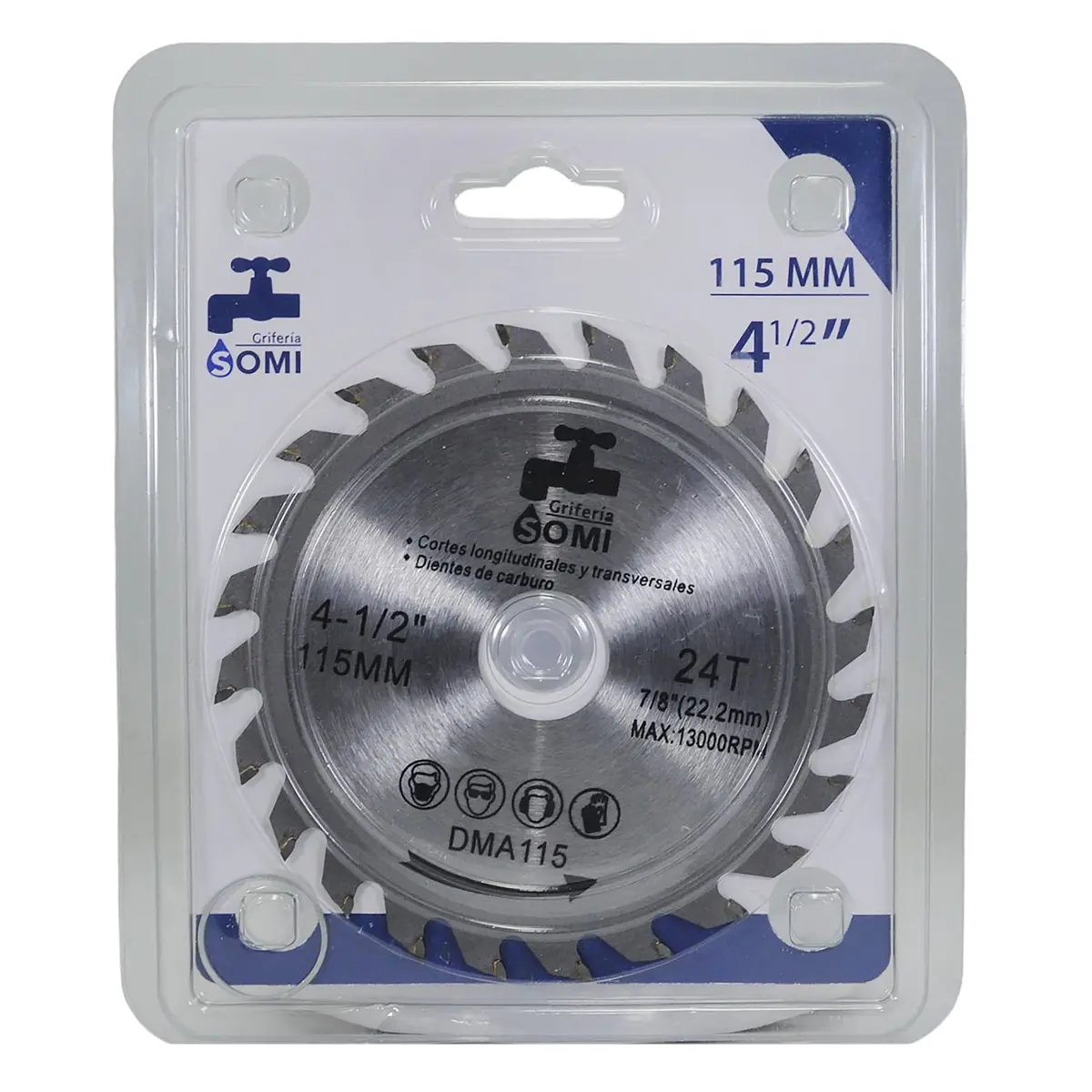 Disco Somi De Sierra 4 1/2 24 Dientes - La Nueva Eléctrica 1