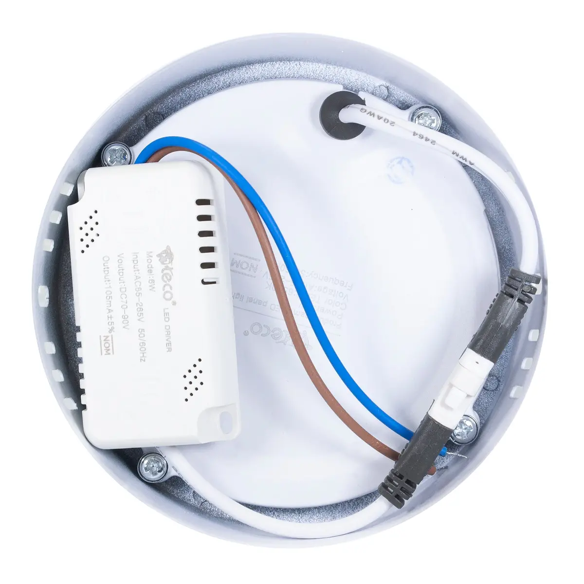 Luminario De Sobreponer Teco 6W Redondo Frío Mg01701 - La Nueva Eléctrica 2
