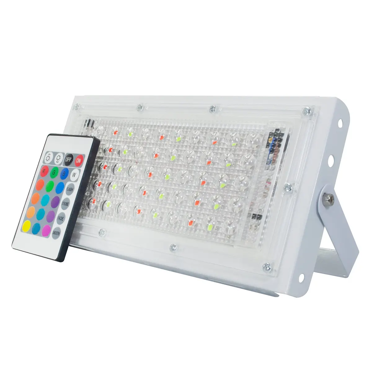 Reflector Lumicraft 50W Rgb Diamante - La Nueva Eléctrica 1