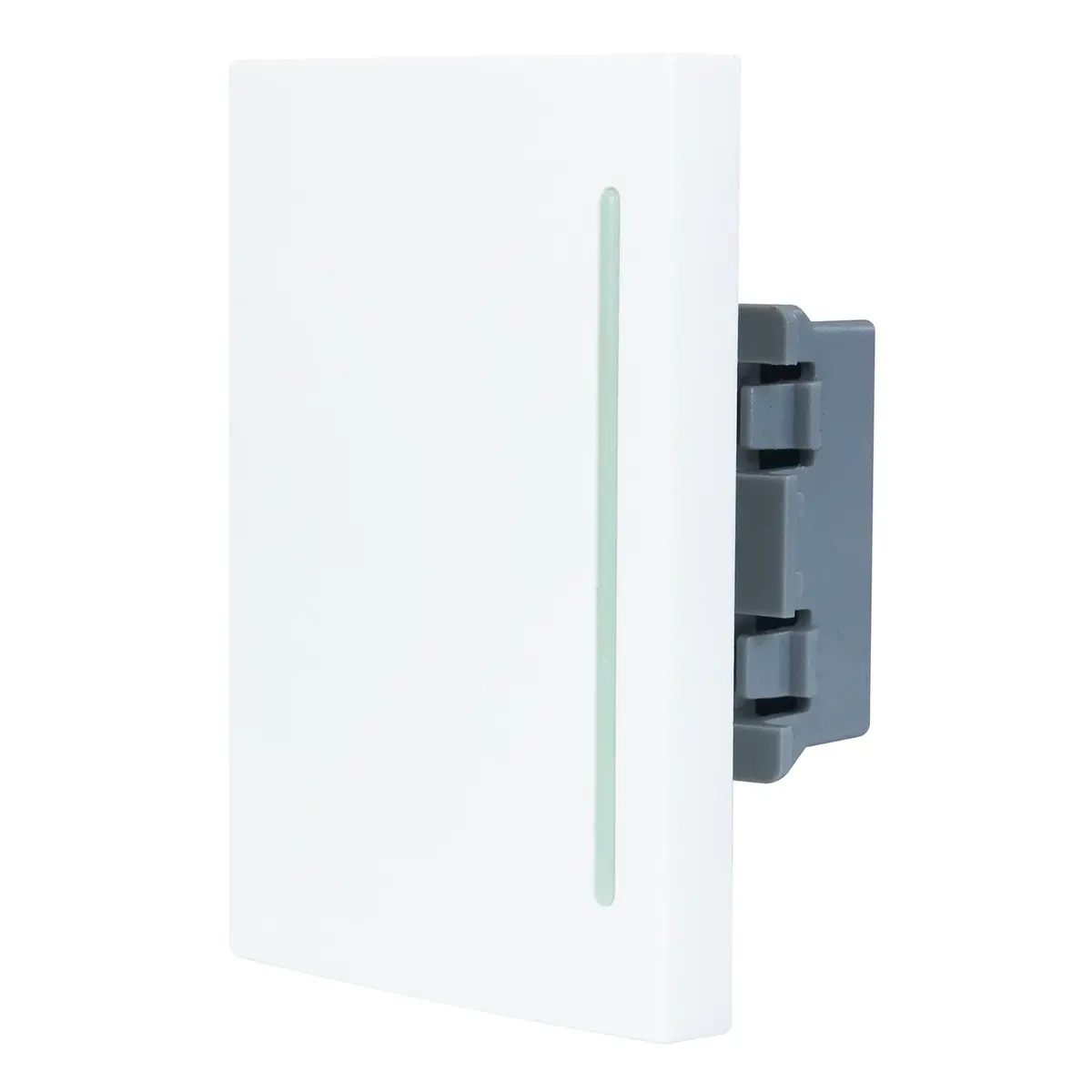 Apagador Lucek Colors Sencillo 3 Módulos Blanco - La Nueva Eléctrica 1