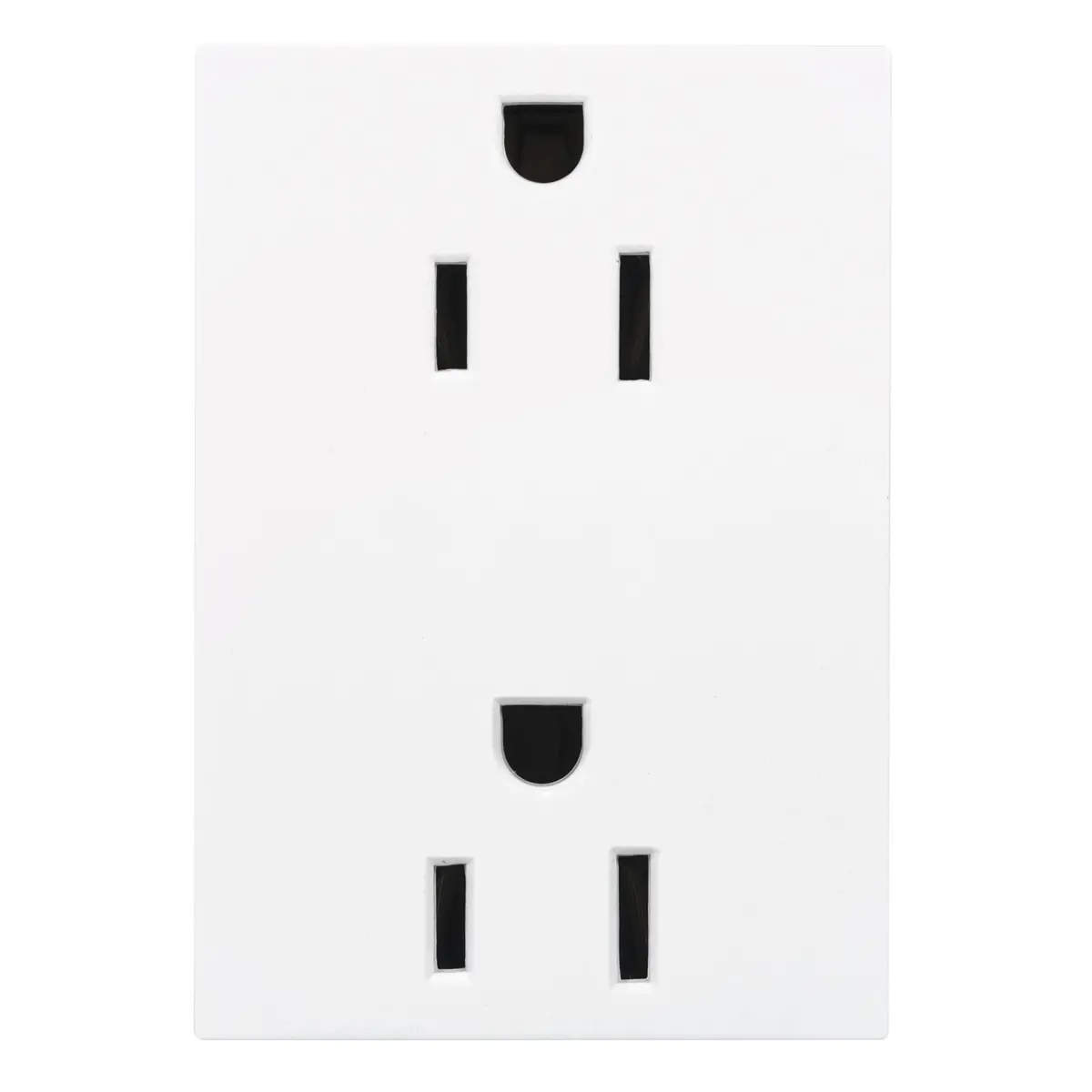 Contacto Lucek Colors Dúplex Suelto Blanco - La Nueva Eléctrica 1