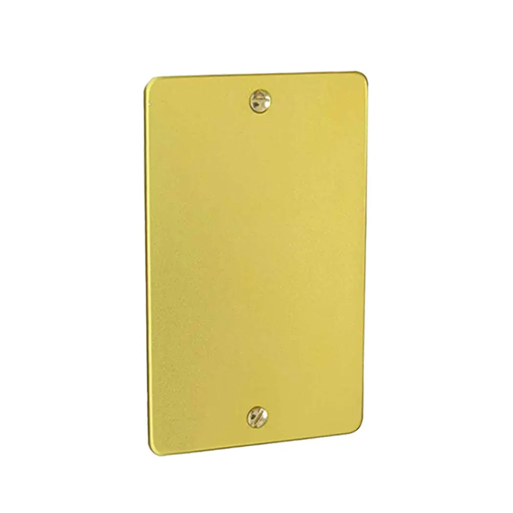 Placa Samy Ciega Aluminio Eco - La Nueva Eléctrica 1