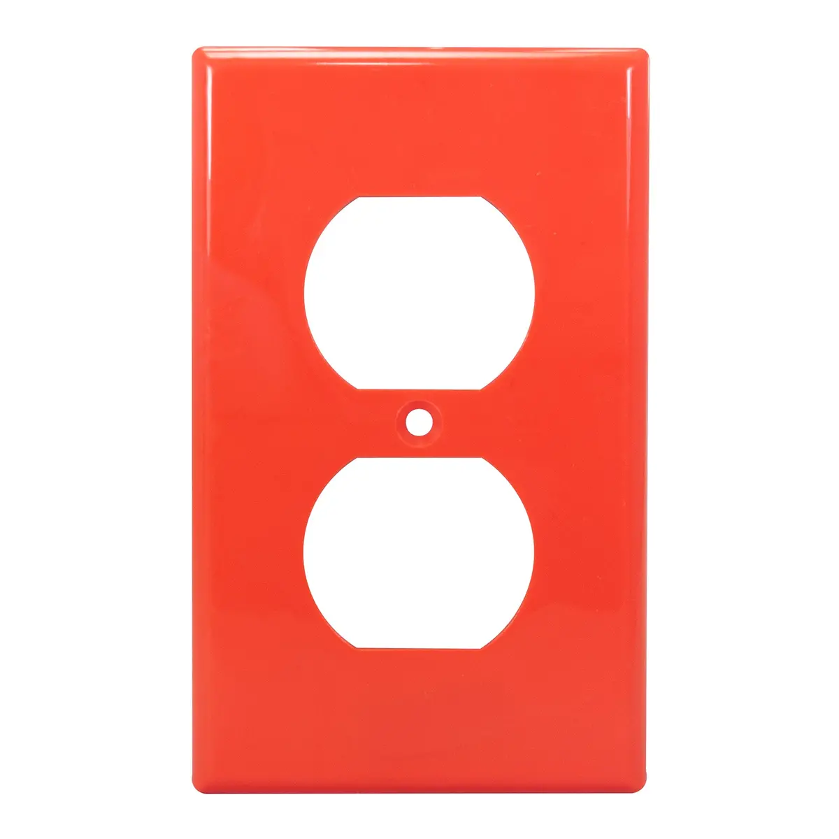 Placa Lummi Dúplex Naranja - La Nueva Eléctrica 1