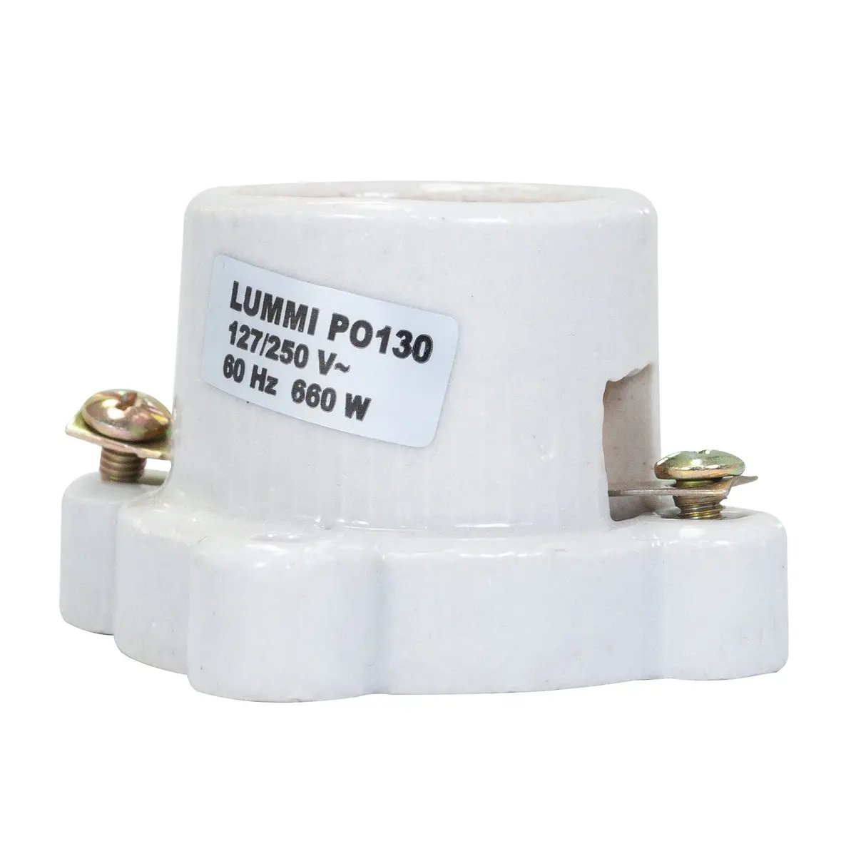 Soquet Lummi Porcelana Cuadrado - La Nueva Eléctrica 1