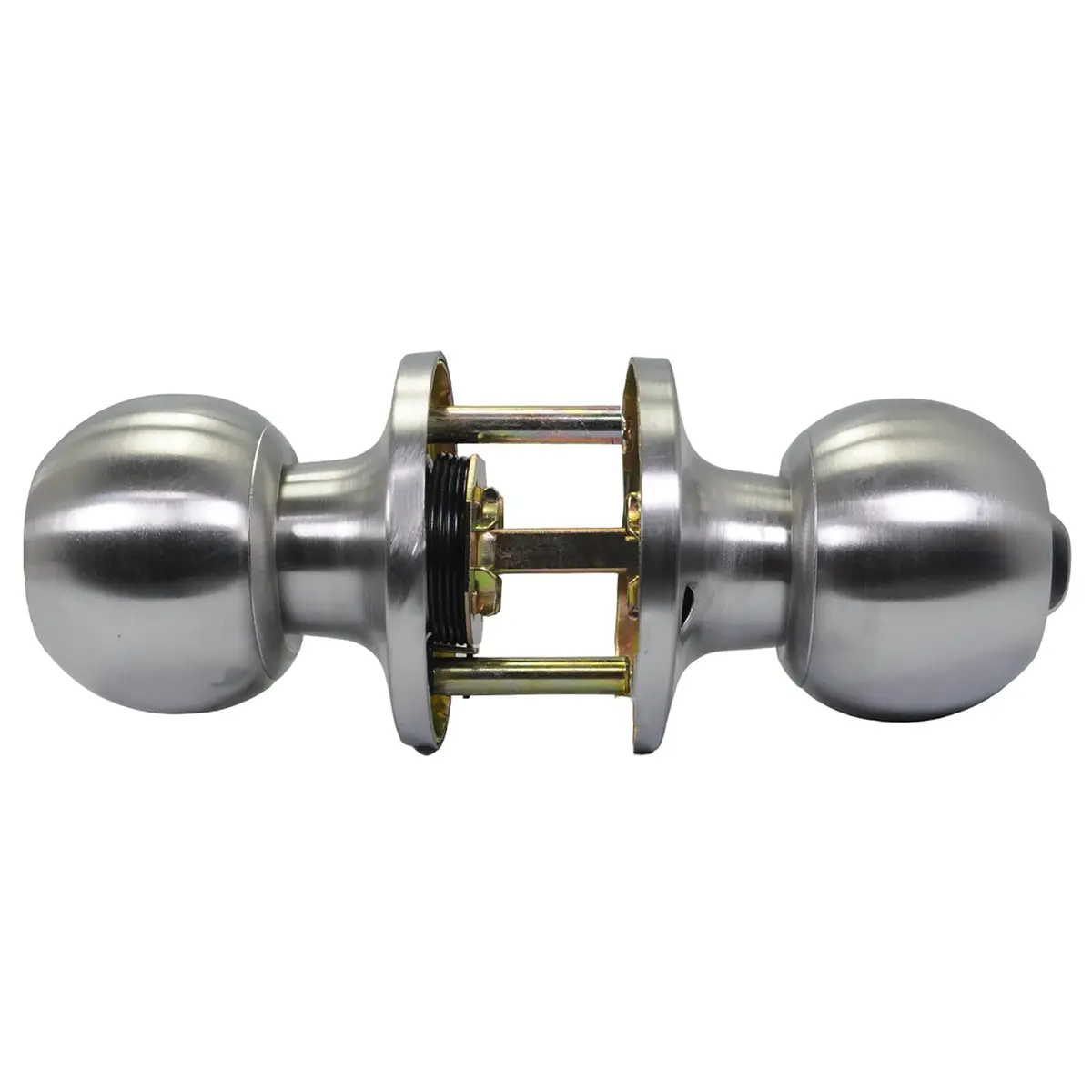 Perilla Tubular (Baño) Ranura/Botón Acero Inoxidable - La Nueva Eléctrica 1