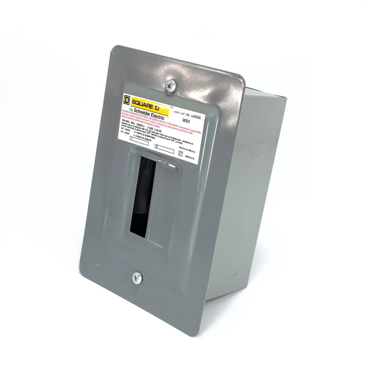 Centro De Carga Square D 2 Pastillas Empotradas - La Nueva Eléctrica 1