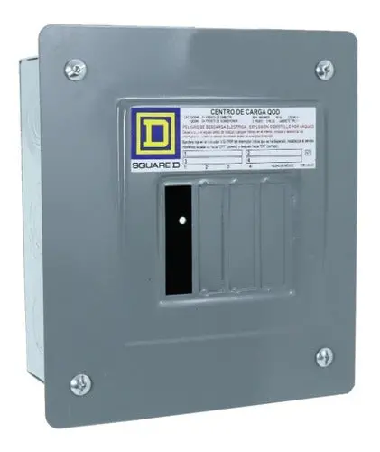 Centro De Carga Square D 4 Pastillas Empotradas - La Nueva Eléctrica 1