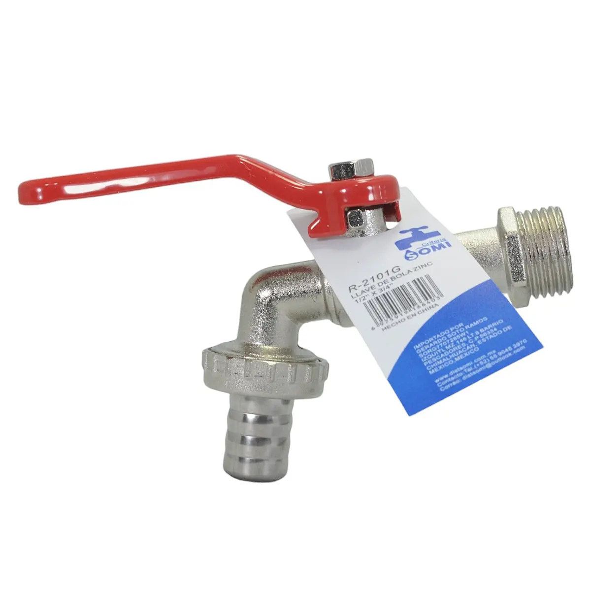 Llave Somi De Nariz Metálica De Paso - La Nueva Eléctrica 1