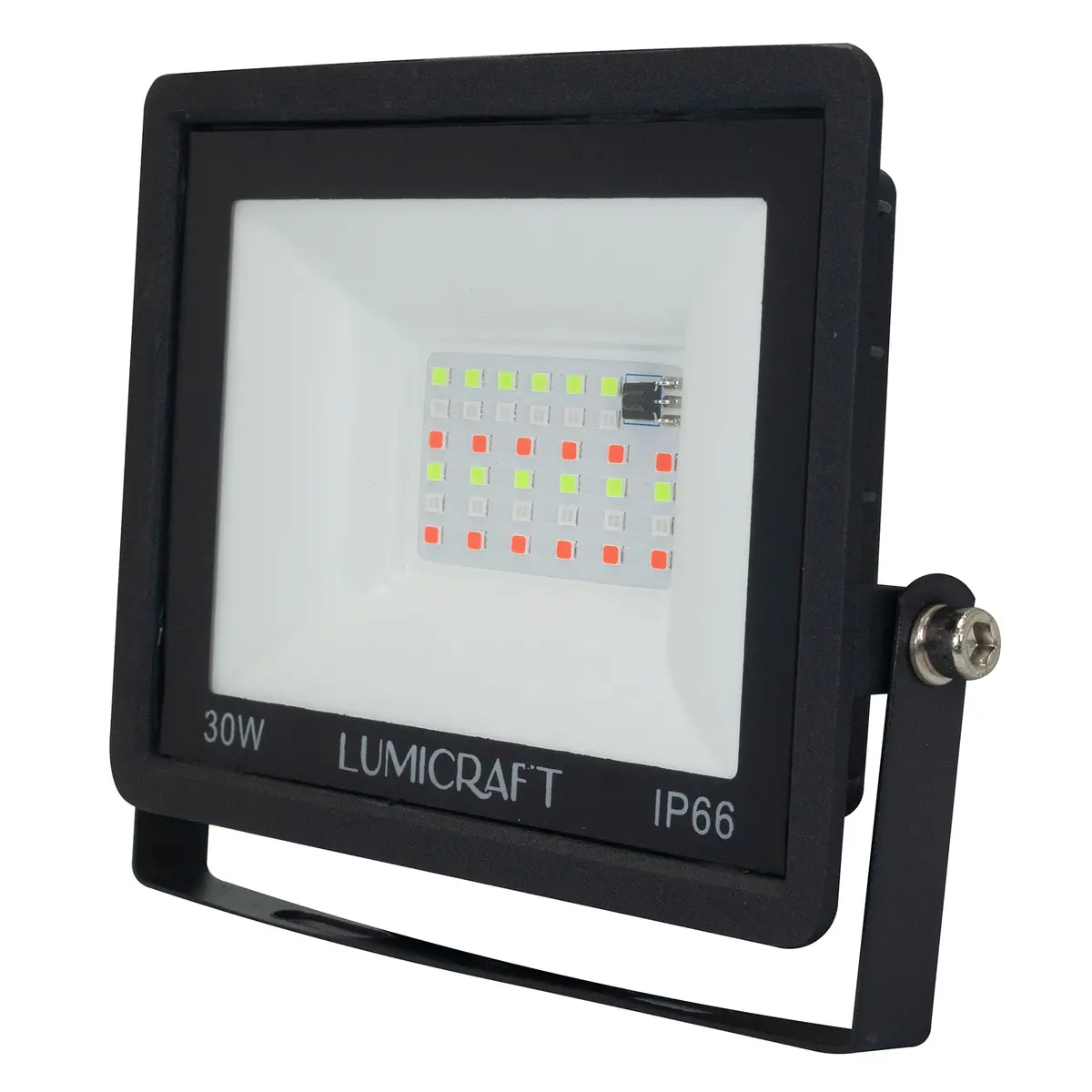 Reflector Lumicraft Led 30W Rgb Con Control - La Nueva Eléctrica 1