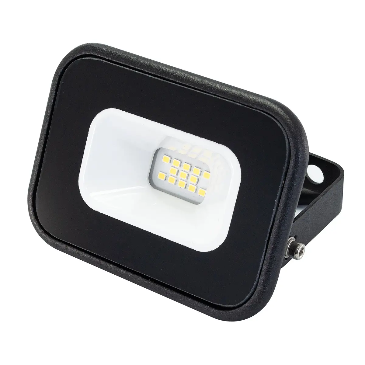 Reflector Illux Led 10W Negro Blanco Frío - La Nueva Eléctrica 1