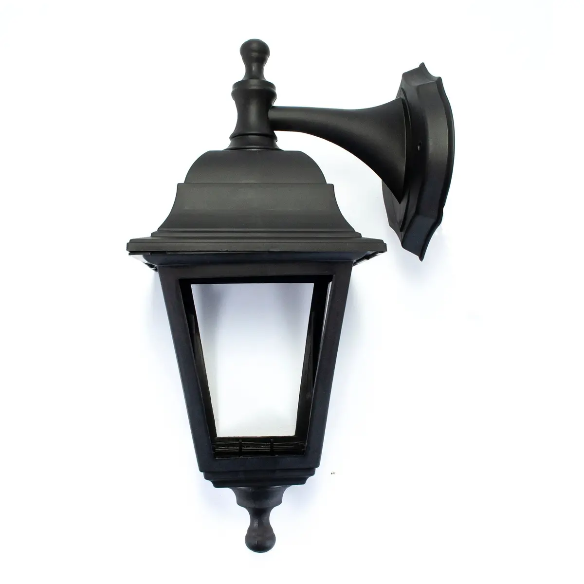Farol Sanelec De Pared Clásico Negro - La Nueva Eléctrica 1