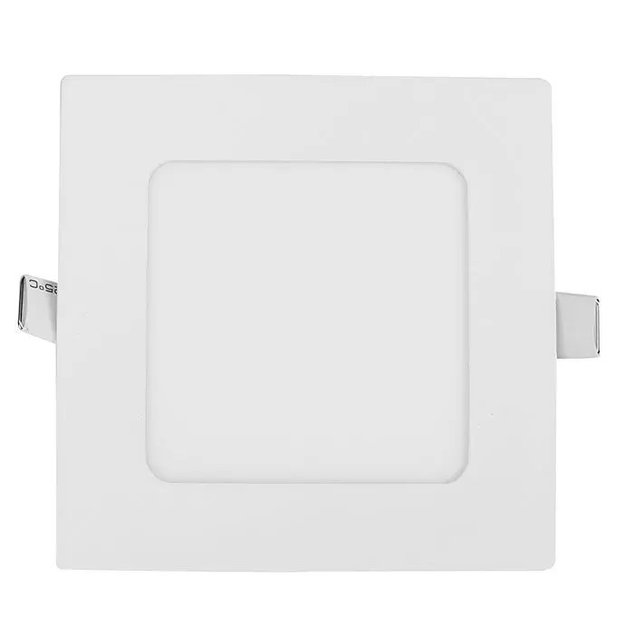 Empotrado Sanelec Led 6W Cuadrado Cálido - La Nueva Eléctrica 1