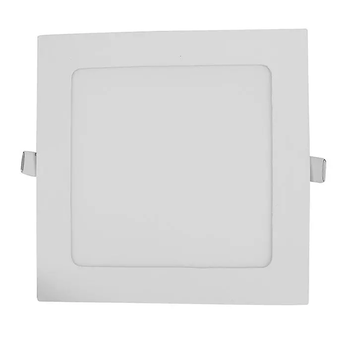 Empotrado Sanelec Led 12W Cuadrado Frío - La Nueva Eléctrica 1